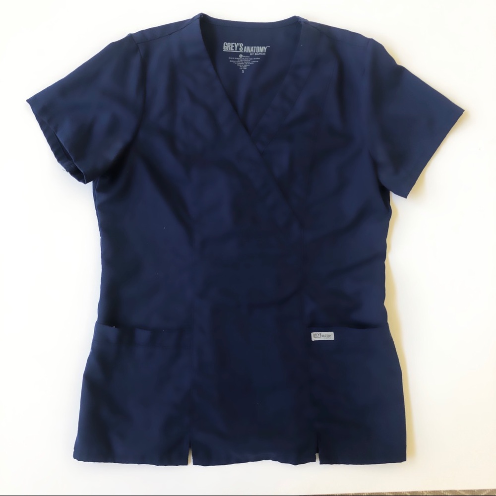 Grey’s Anatomy Scrubs Navy Small Top